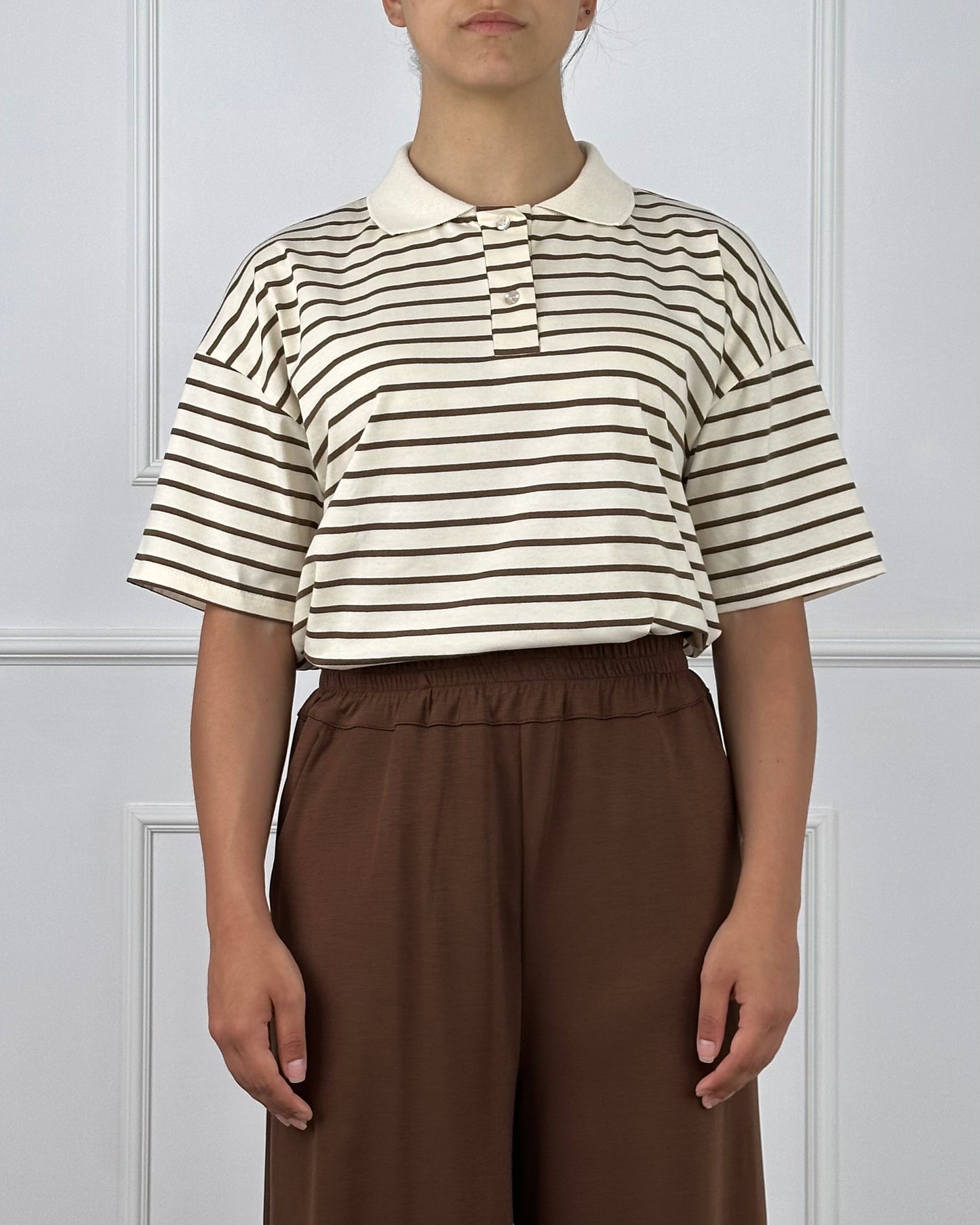 F62410 - POLO FANTASIA RIGHE