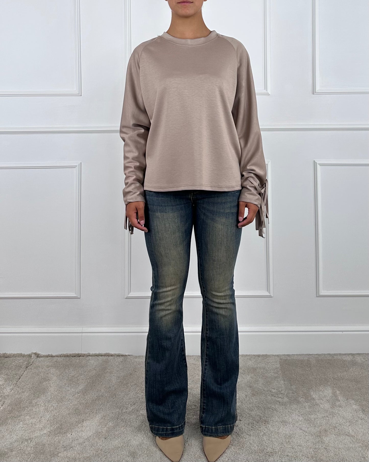 L3M350 - MAGLIA CON FRANGE