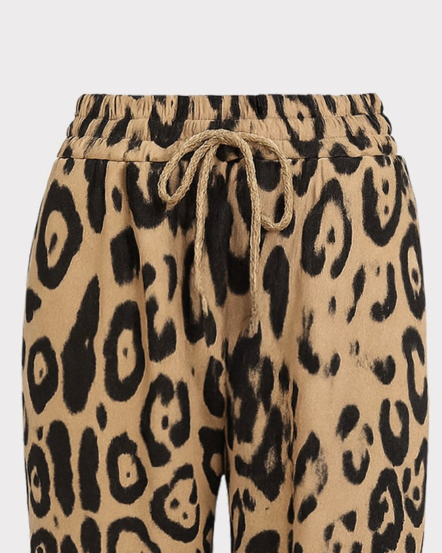 60152 - 60152 GIORGIA & J PANTALONE JOGGER ANIMALIER