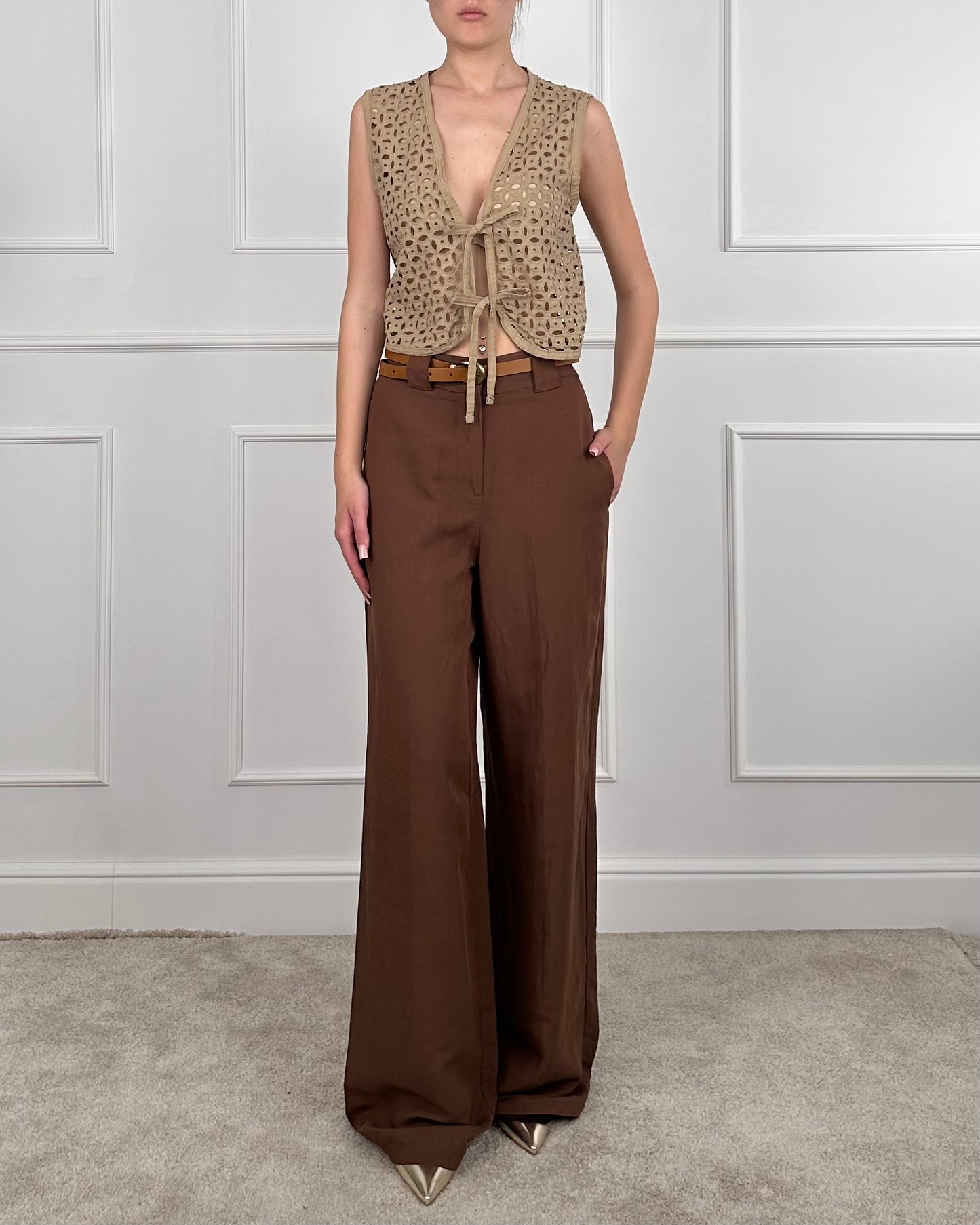 N1629 - N1629 GILET TRAFORATO