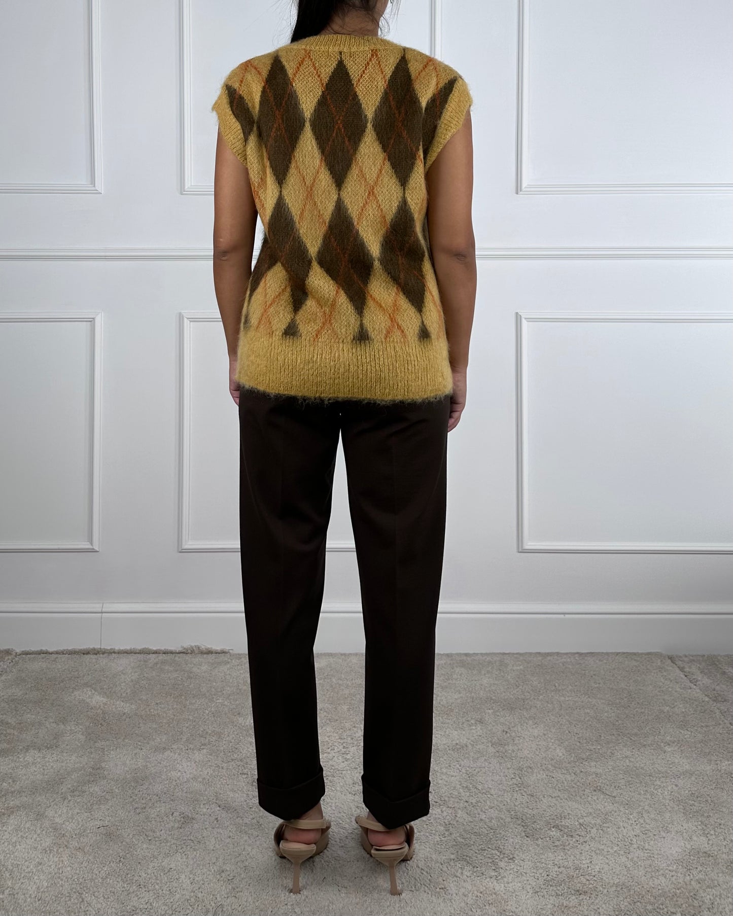 I92799 - GILET CON ROMBI