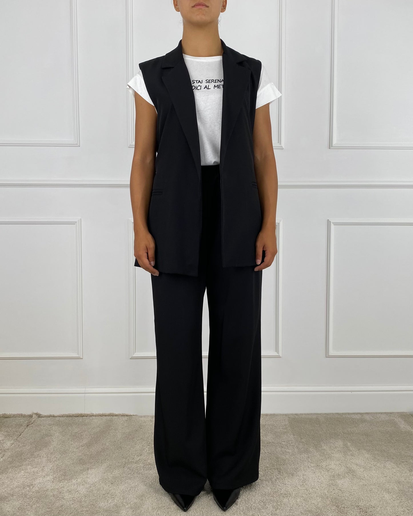 FL9565FLC - COMPLETO GILET E PANTALONE