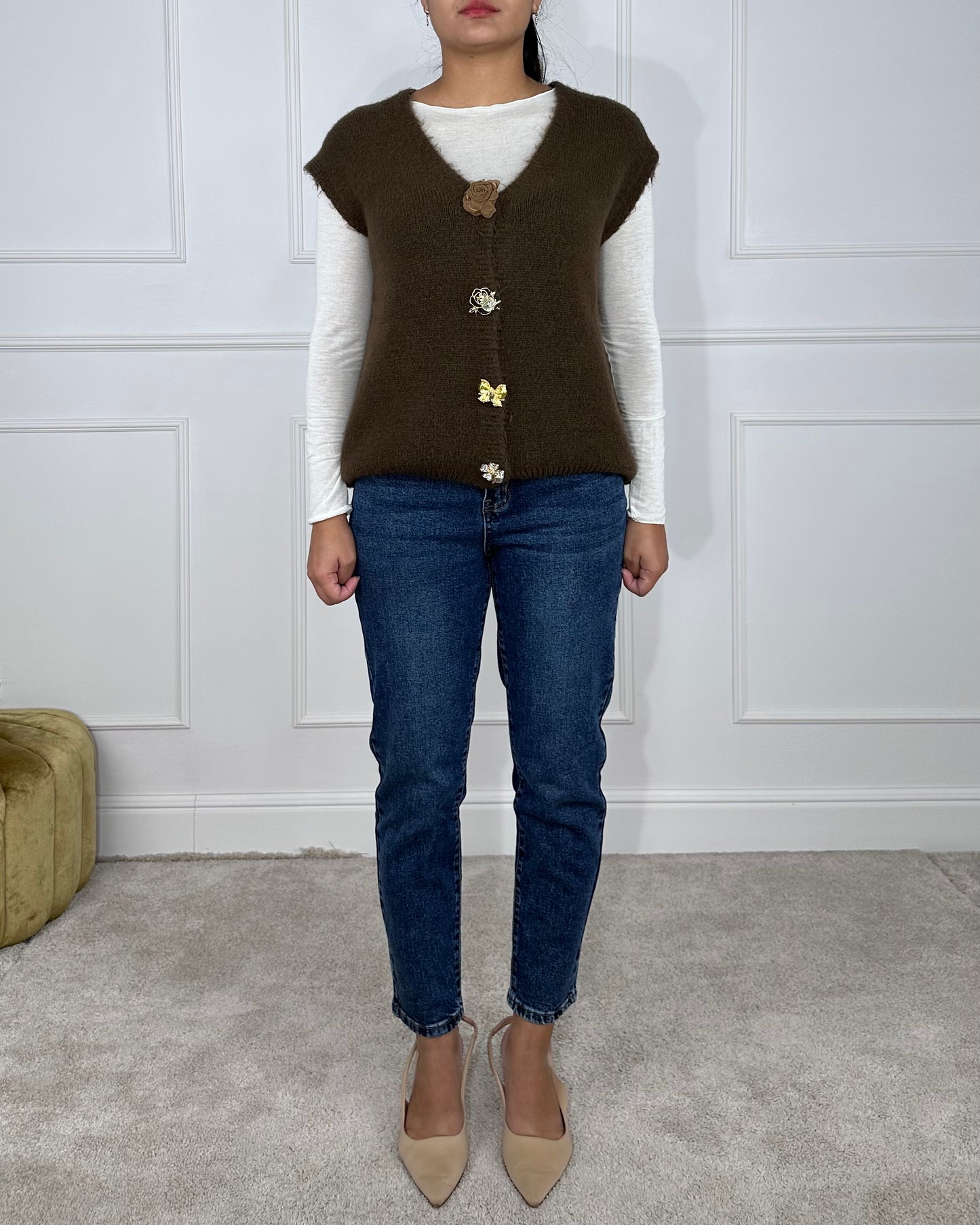 LY001 - GILET CON SPILLE
