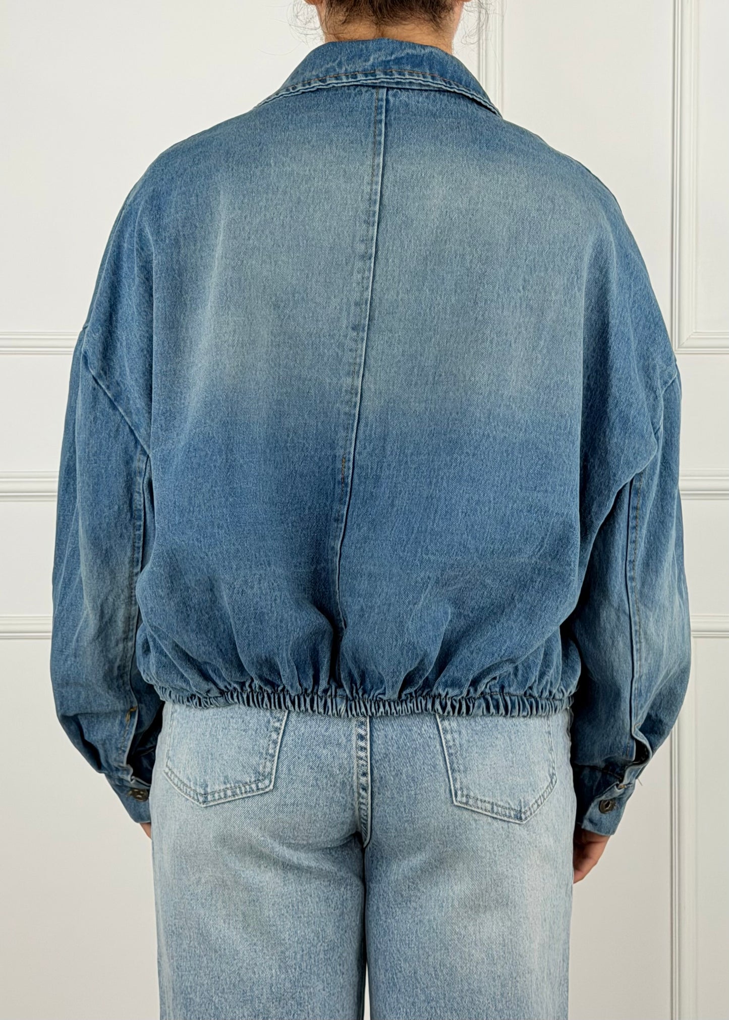 20809 - BOMBER IN DENIM