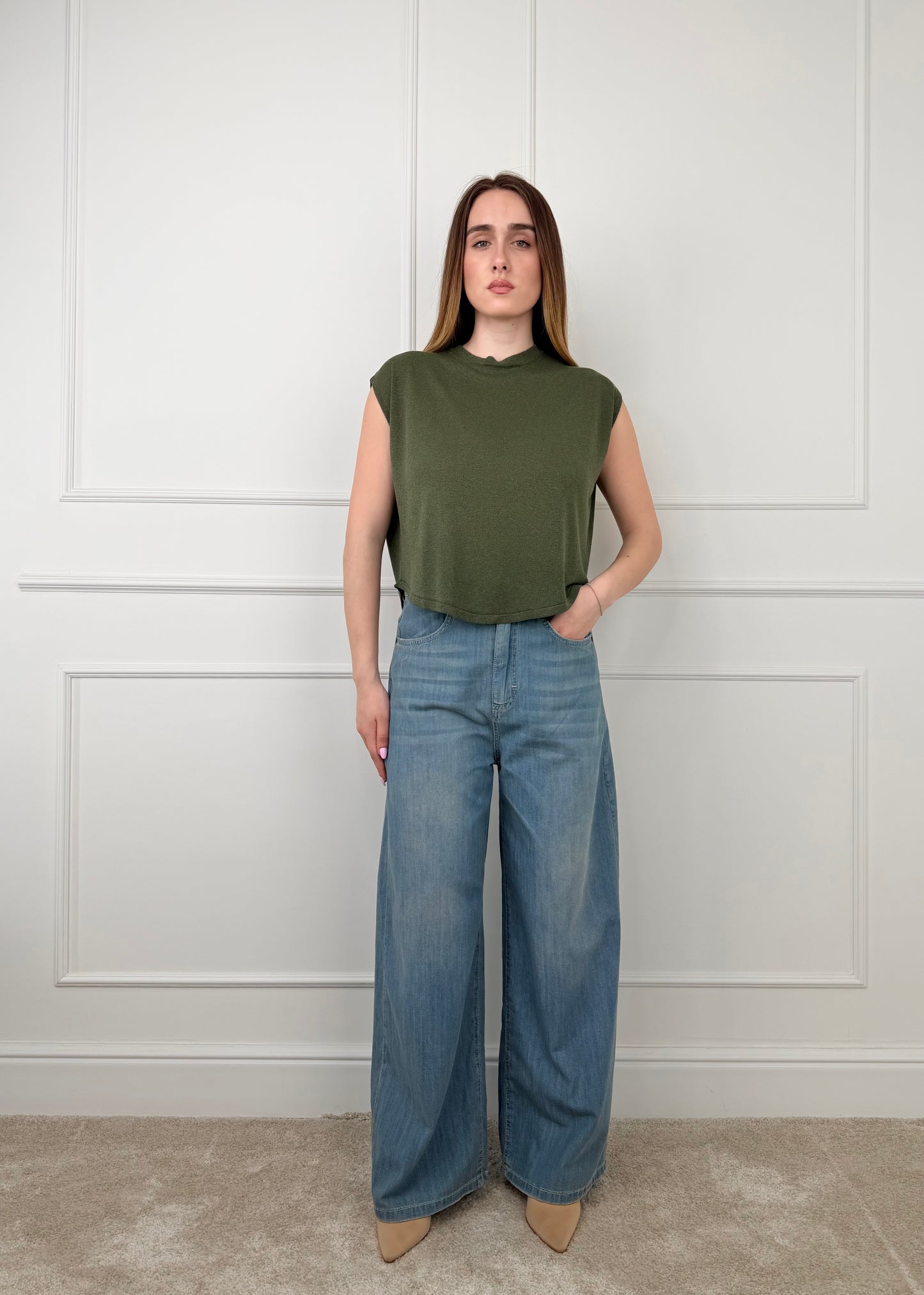 GIUSIFLUID - TENSIONE IN DENIM GIUSI SUPERPOCKET