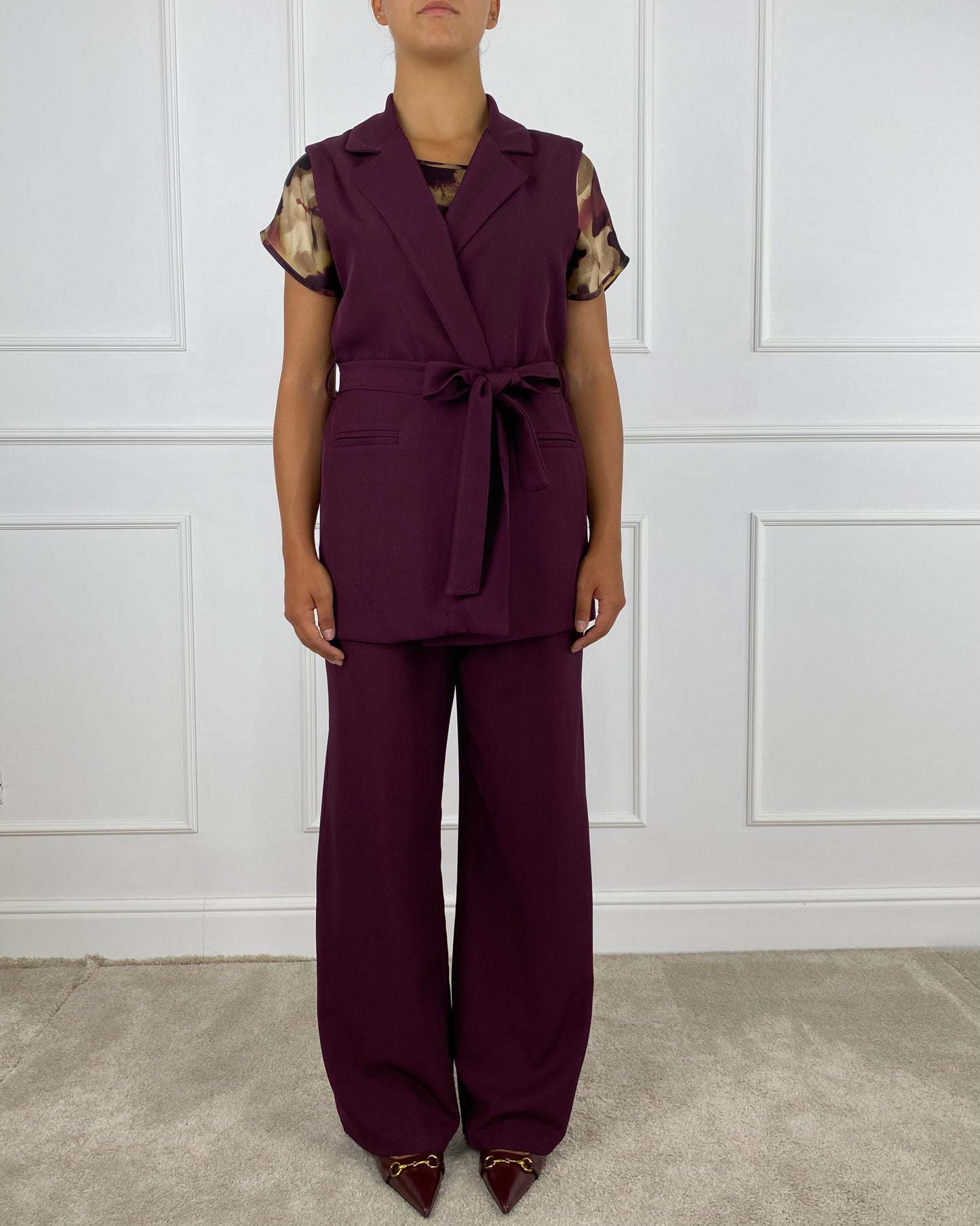FL9565FLC - COMPLETO GILET E PANTALONE