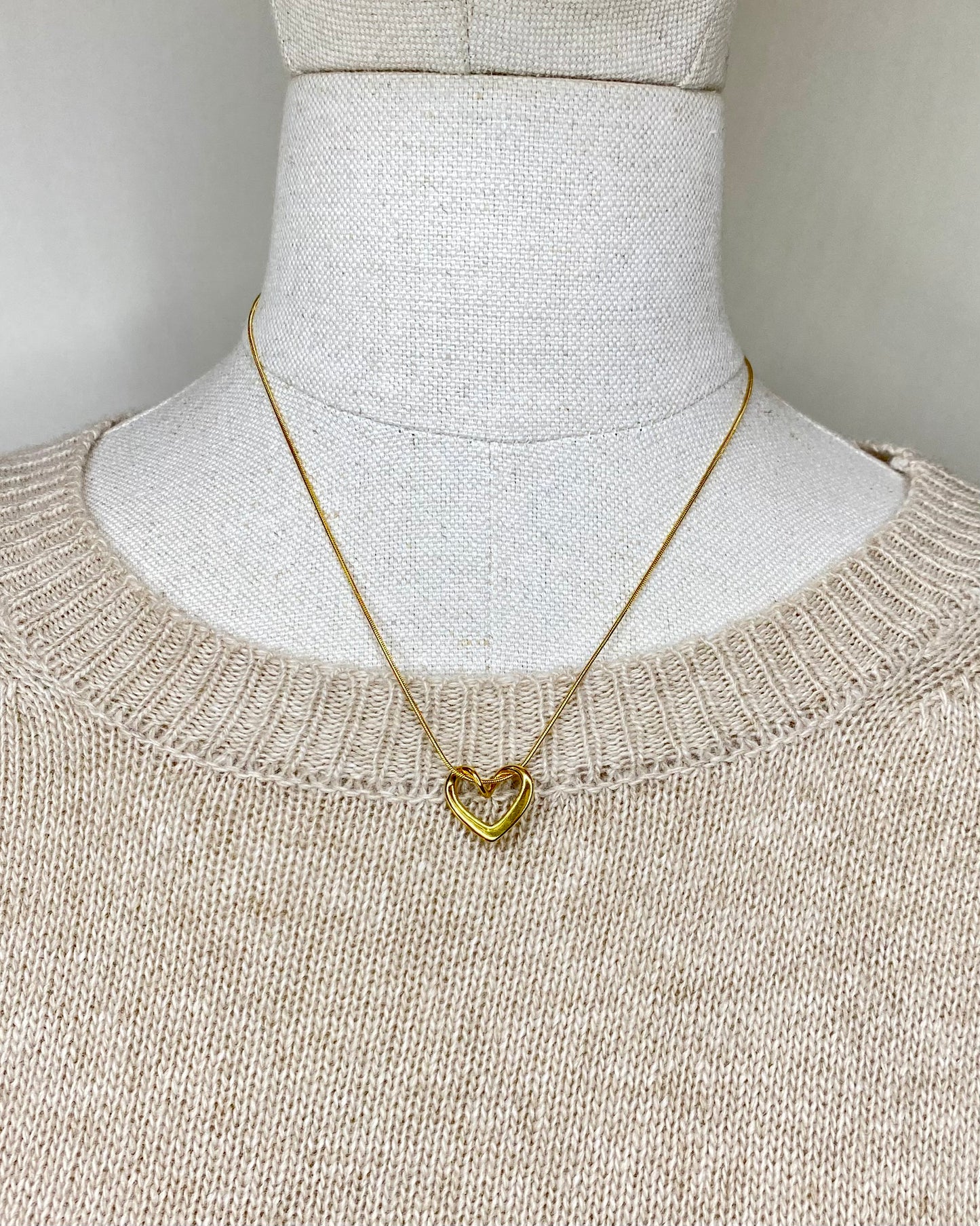 CLN 147 COLLANA NODO CUORE