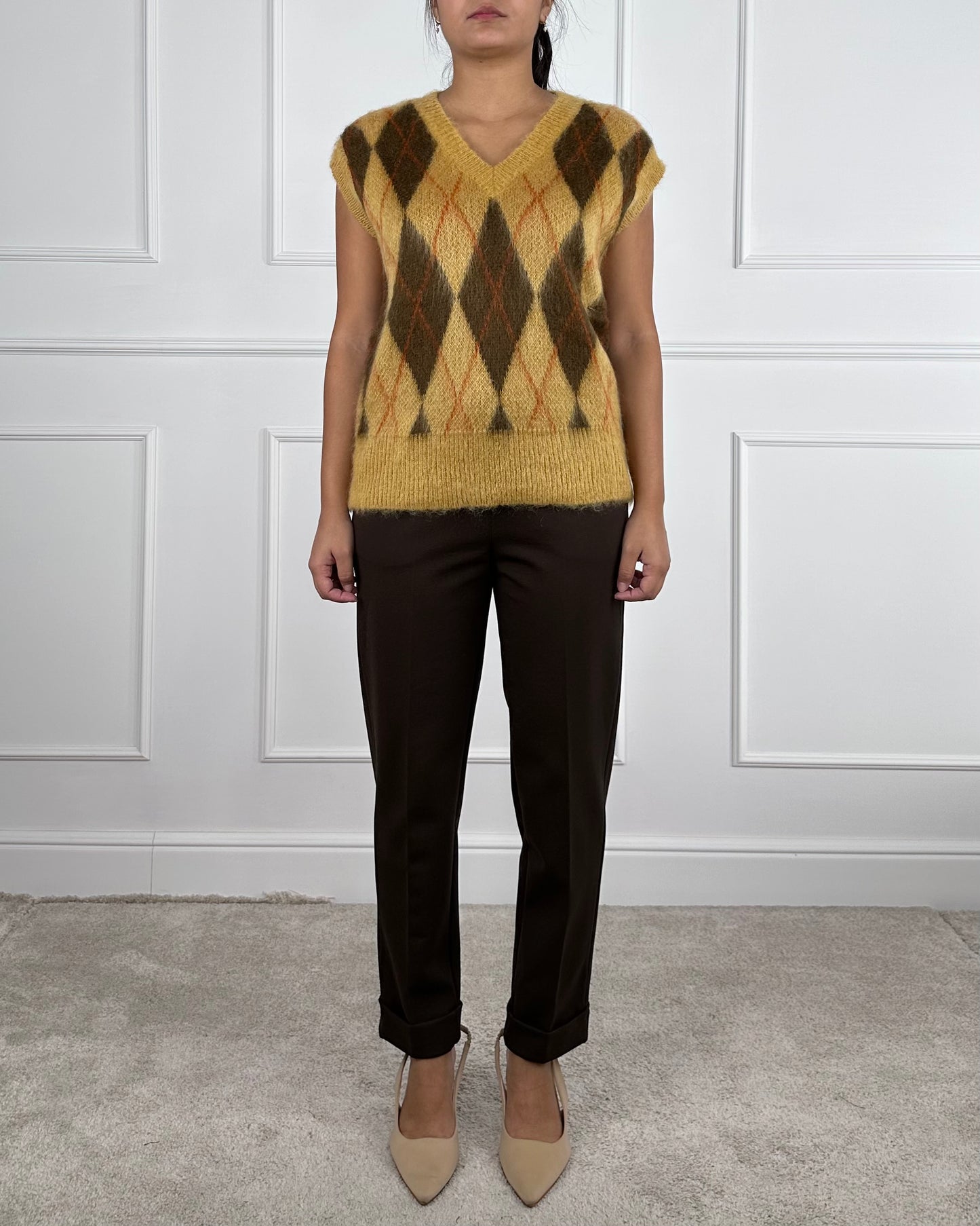 I92799 - GILET CON ROMBI