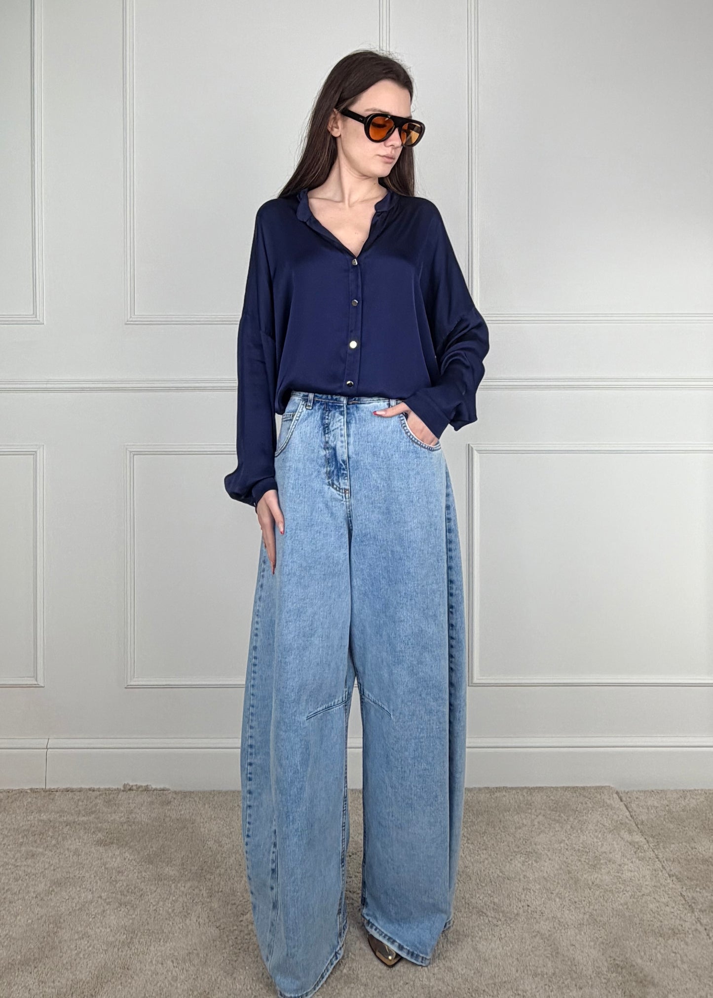 P314J119W642 - TENSIONE IN DENIM LOUVRE