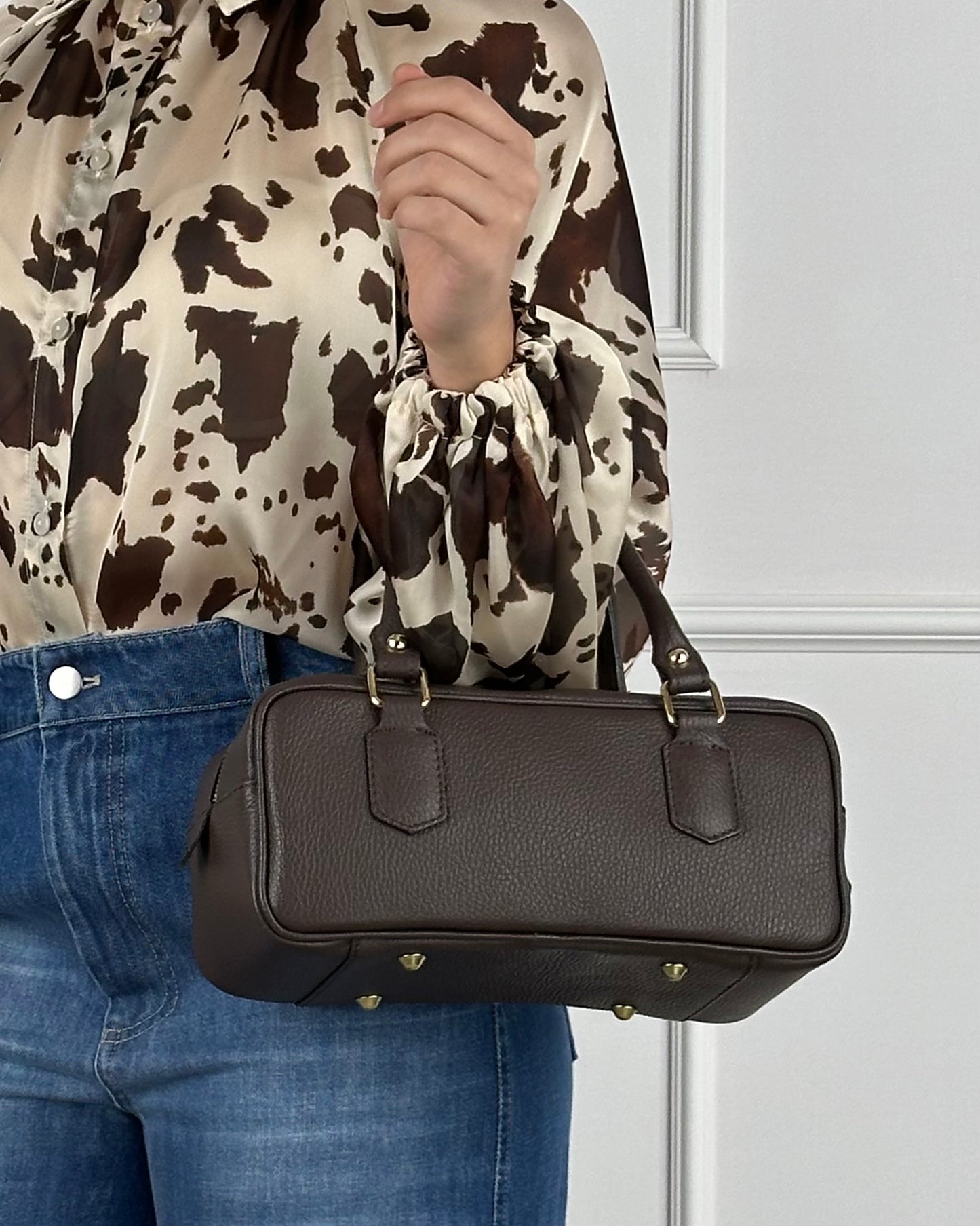 1254 - BORSA IN VERA PELLE