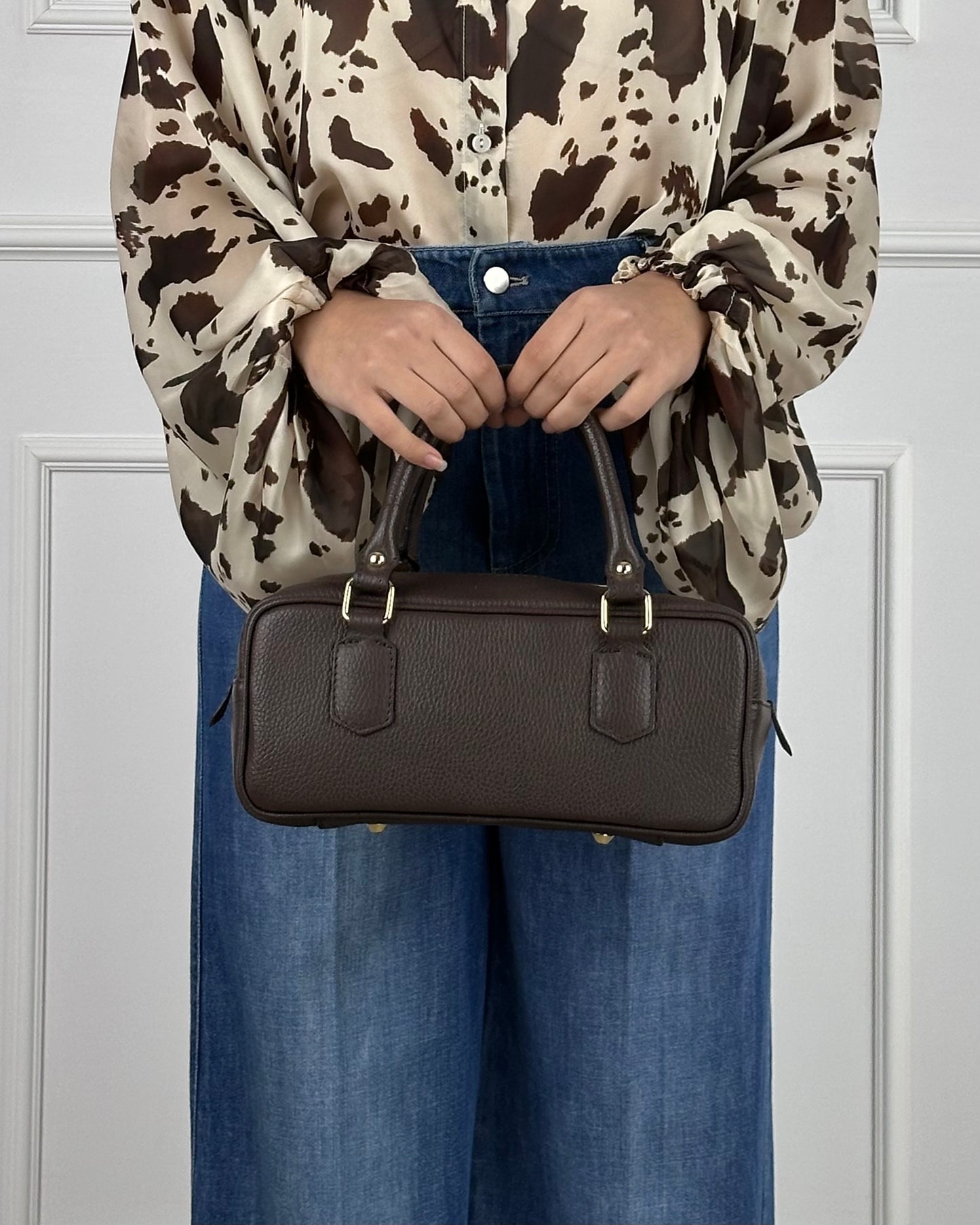 1254 - BORSA IN VERA PELLE