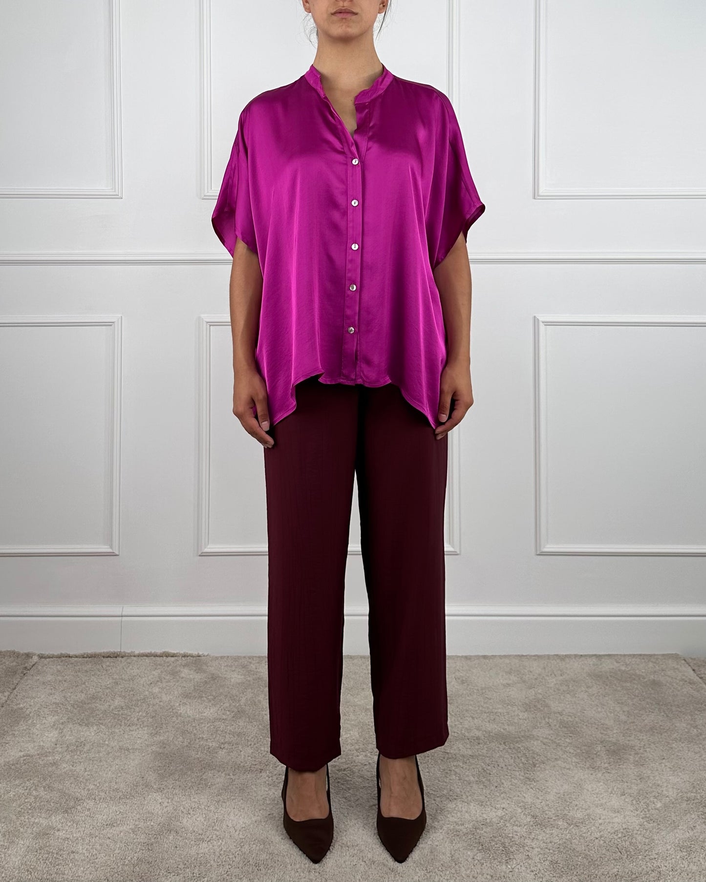 F5039C05Q TENSIONE IN CAMICIA VISCOSA