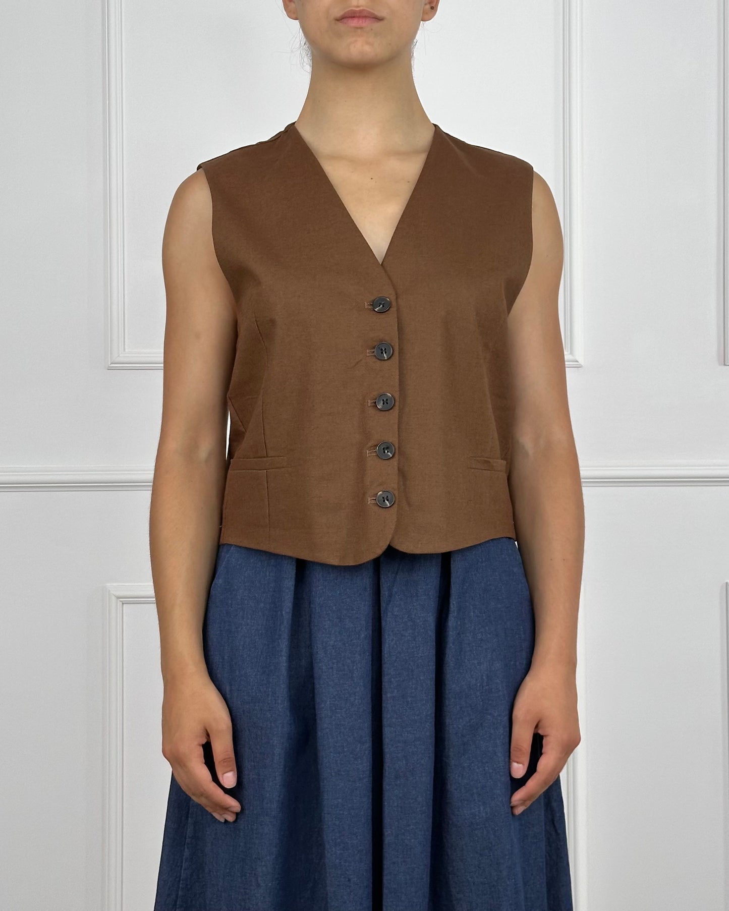 ESGC5590 - GILET CON MARTINGALA