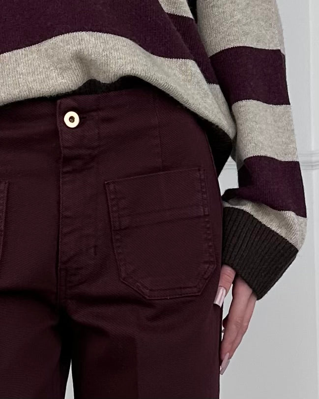 CJ12707 - TENSIONE IN PANTALONE PALAZZO TASCHINI