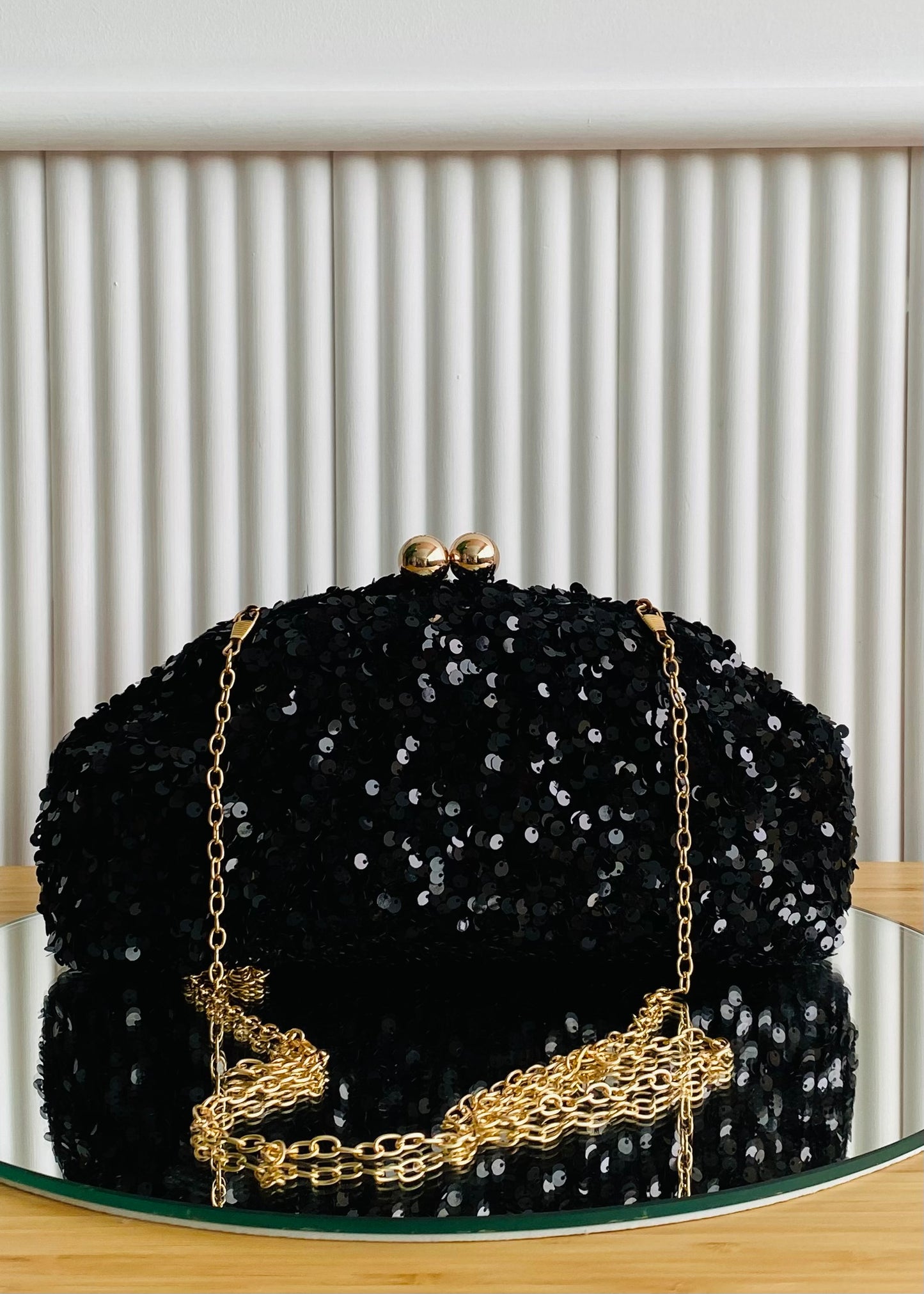 BRS • BORSA LAURA PAILLETTES CON TRACOLLA