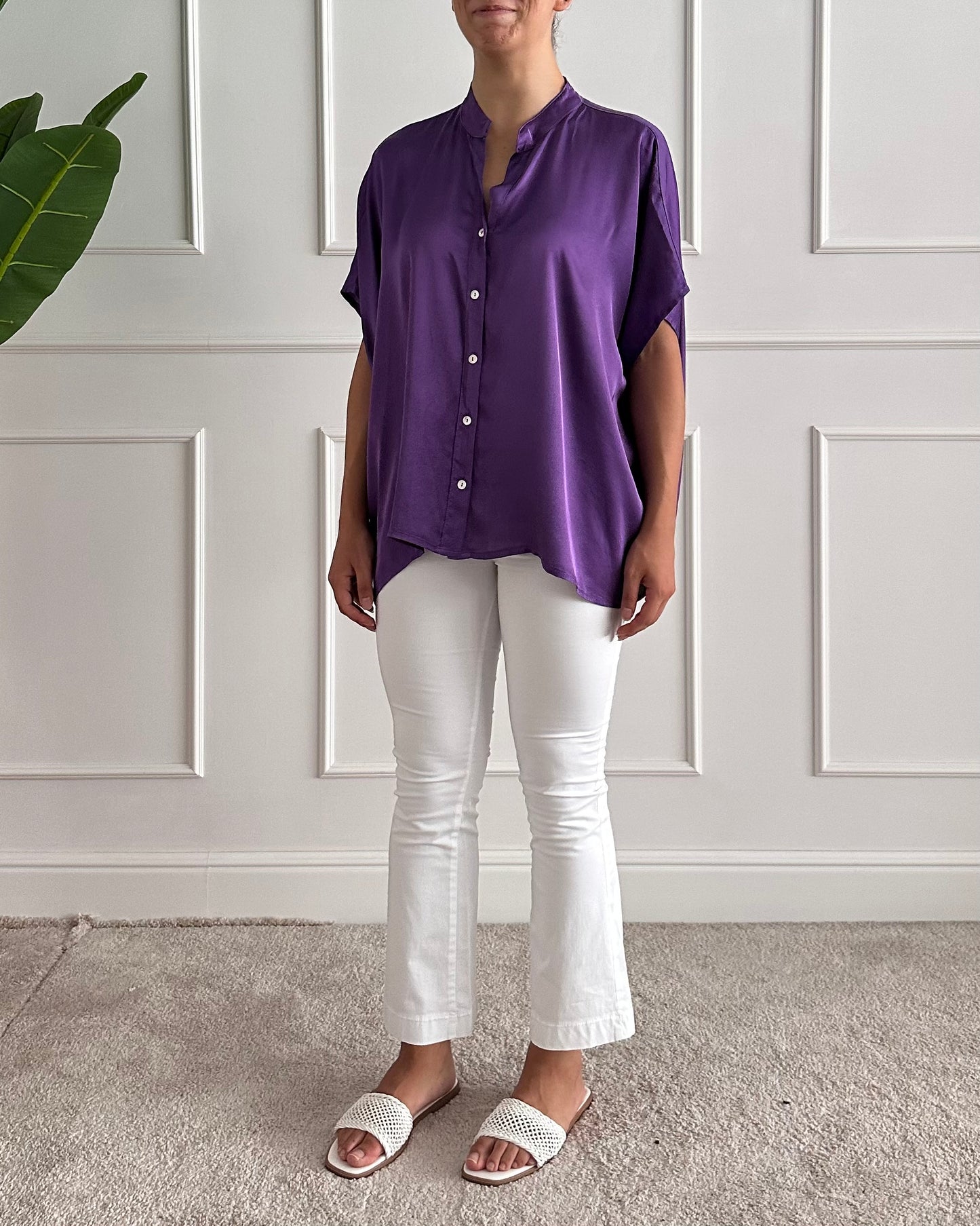 F5039C05Q TENSIONE IN CAMICIA VISCOSA