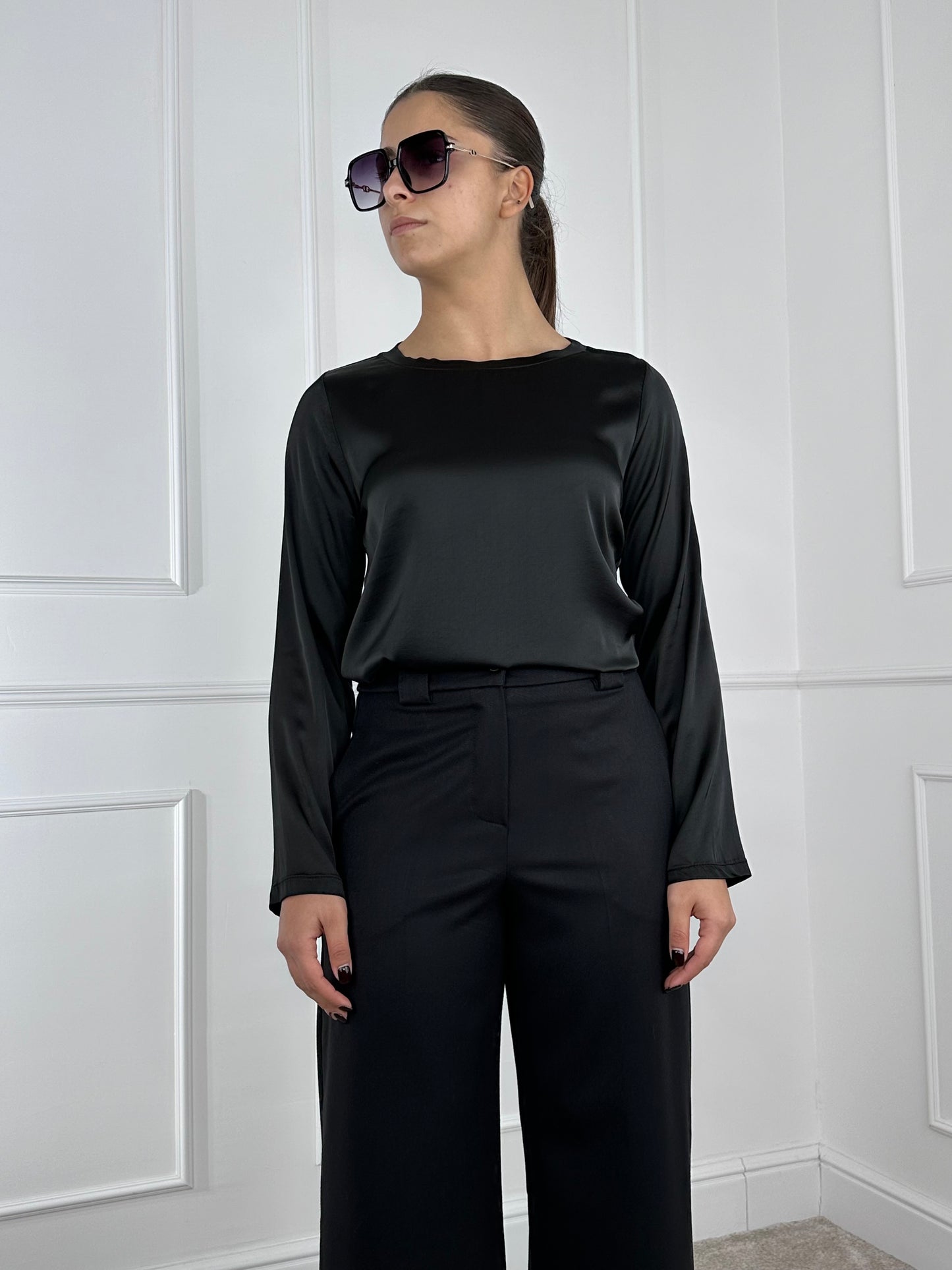 C049B97Q - TENSIONE IN BLUSA IN VISCOSA