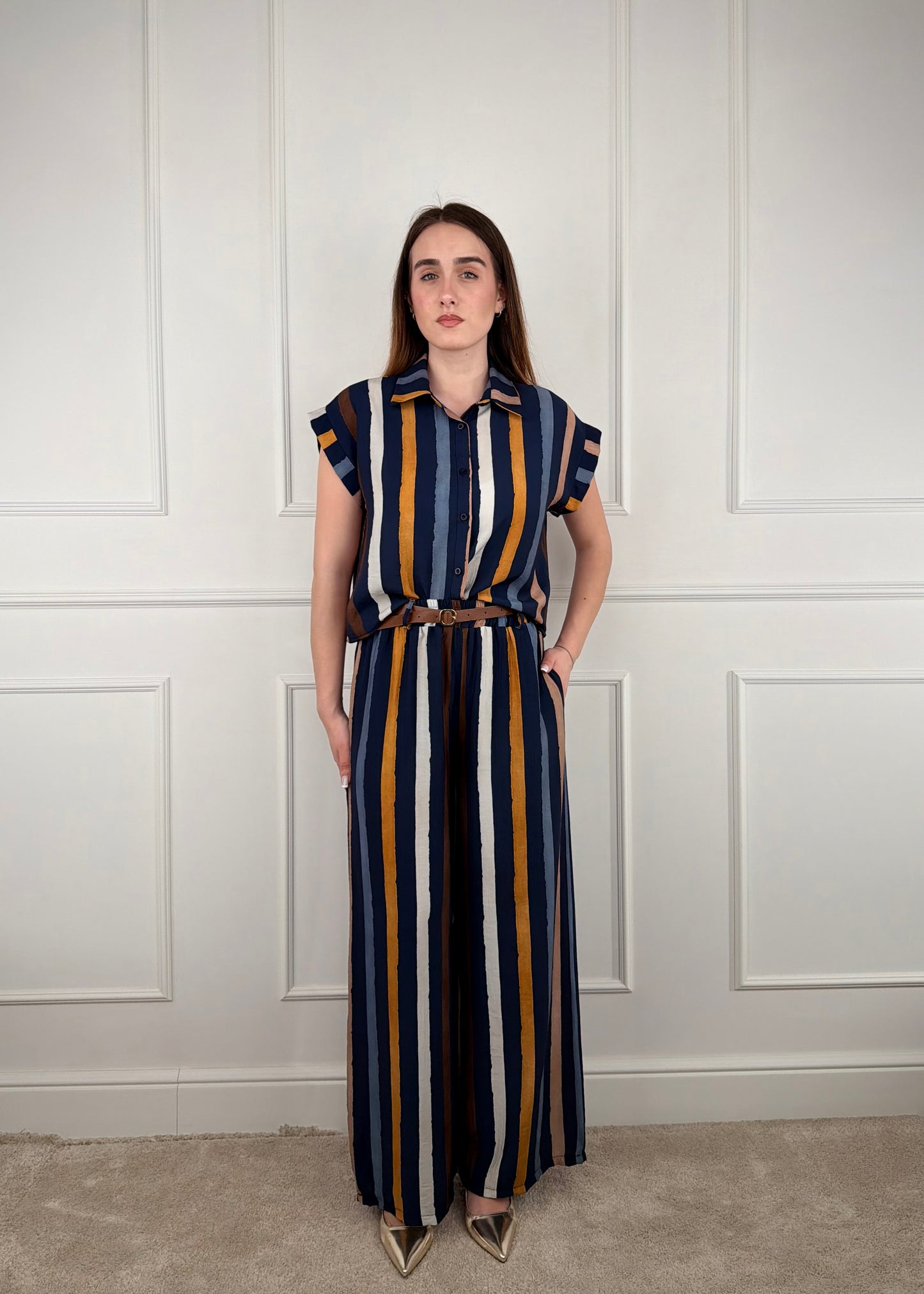 YM6302 - CAMICIA FANTASIA RIGHE