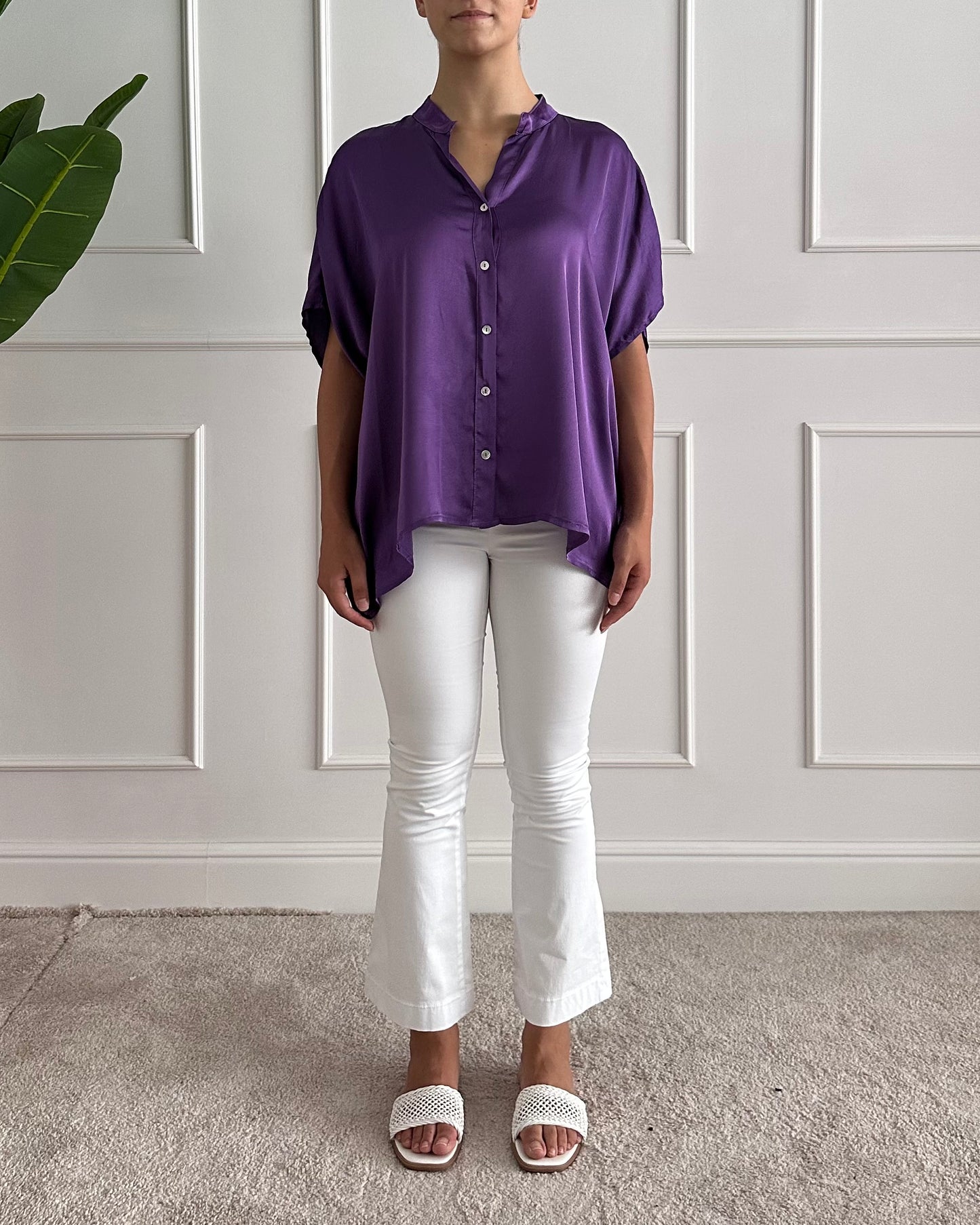 F5039C05Q TENSIONE IN CAMICIA VISCOSA