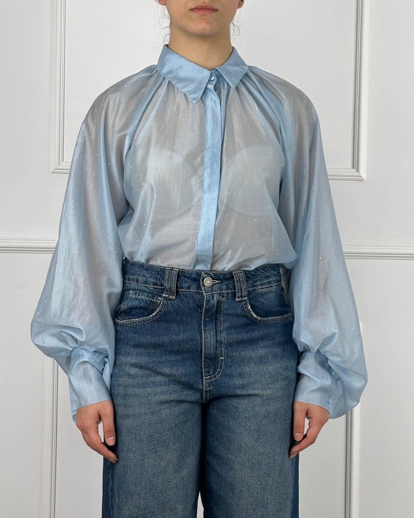 S25C212 - TENSIONE IN CAMICIA STRASS