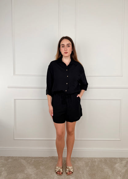 26C5369 - TENSIONE IN COMPLETO BERMUDA E CAMICIA