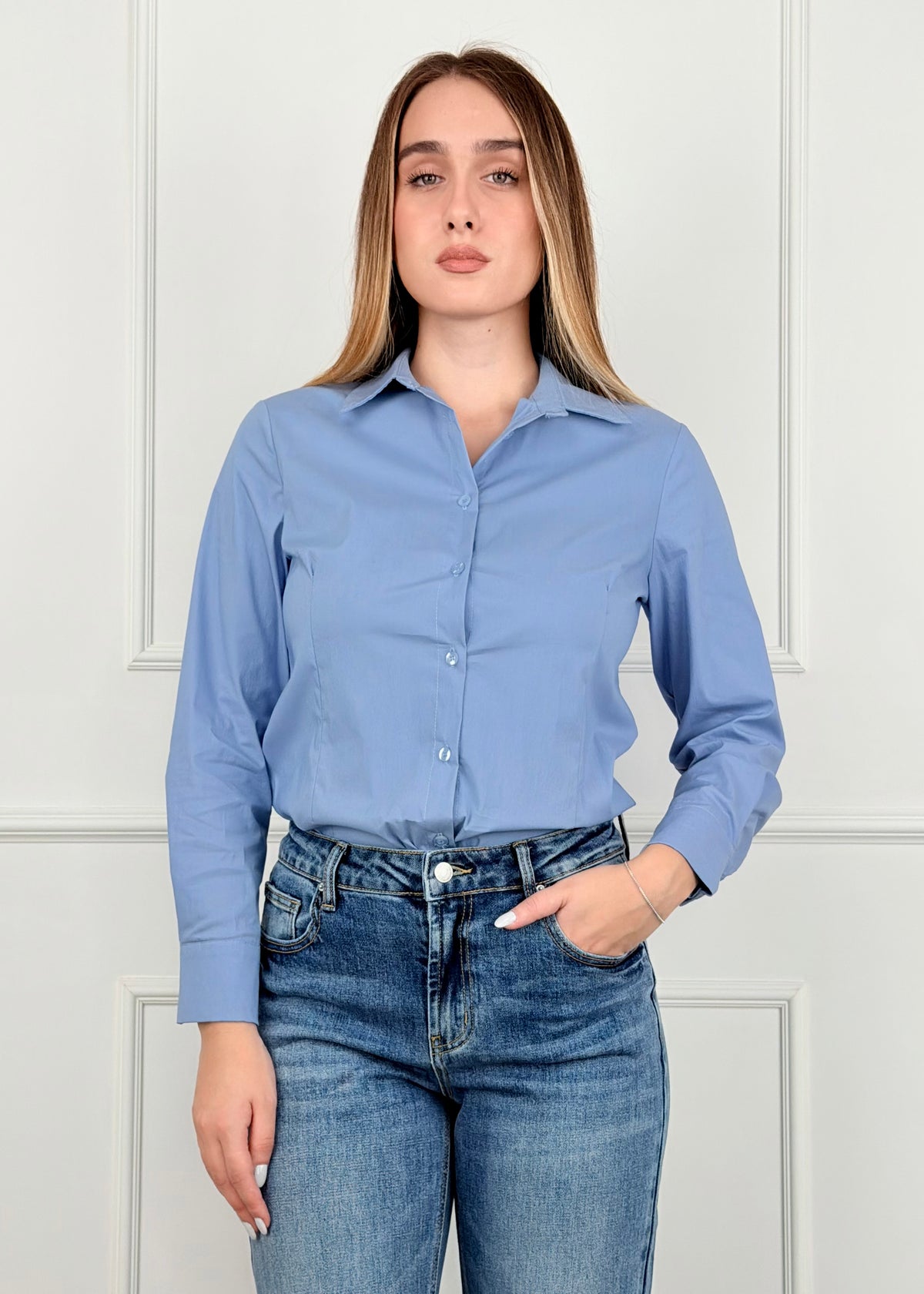 CBCM3241 - CAMICIA SFIANCATA