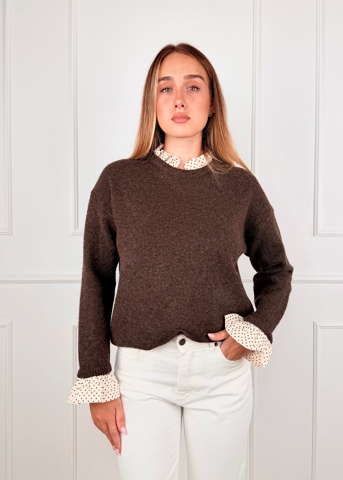 BD200A - MAGLIA DETTAGLIO POIS