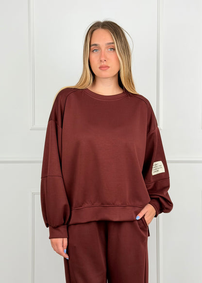R50137 - COMPLETO MAGLIA E PANTALONE IN SCUBA