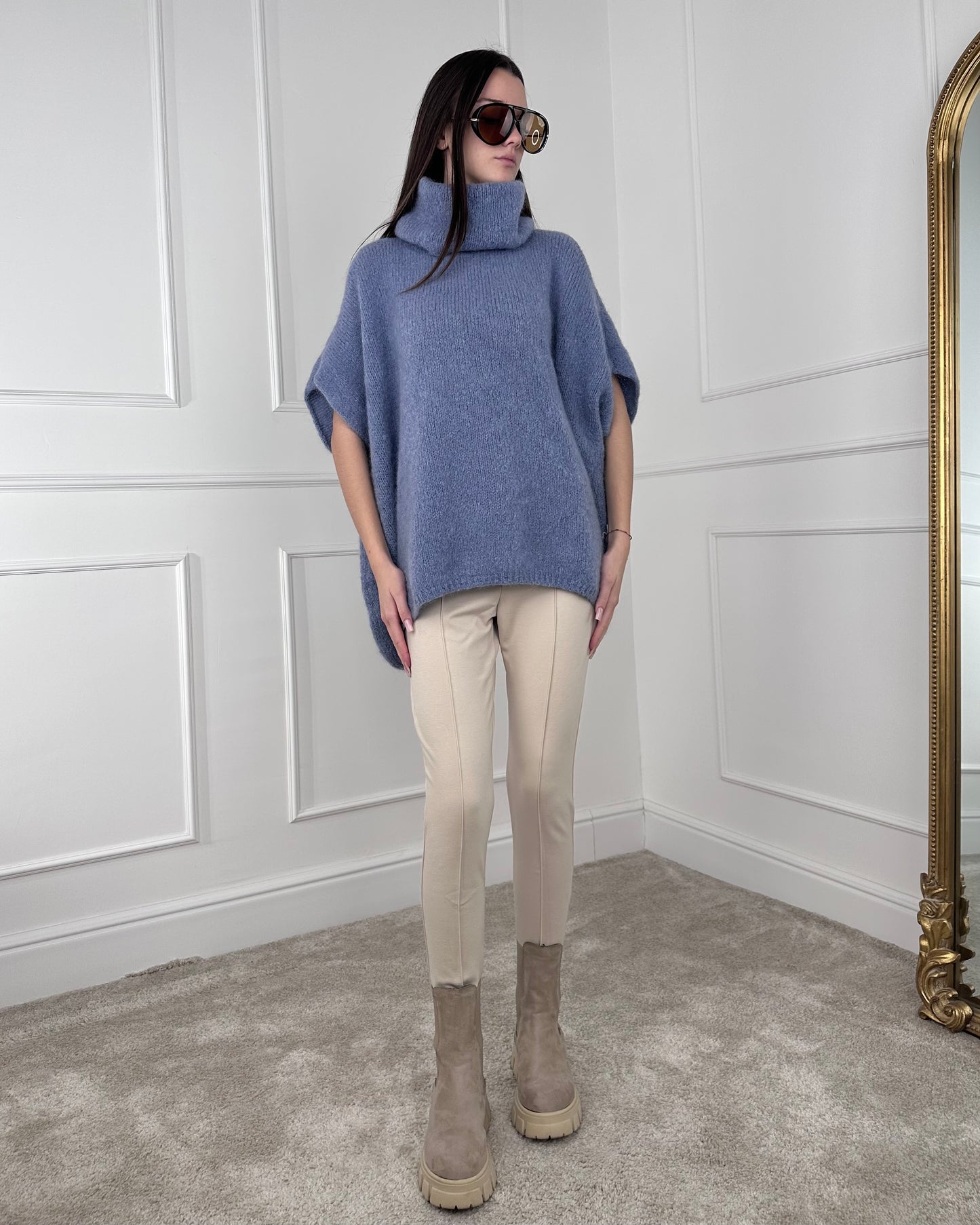 23100 - PULLOVER MISTO MOHAIR E LANA