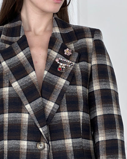 26B1676 - TENSIONE IN GIACCA CHECK