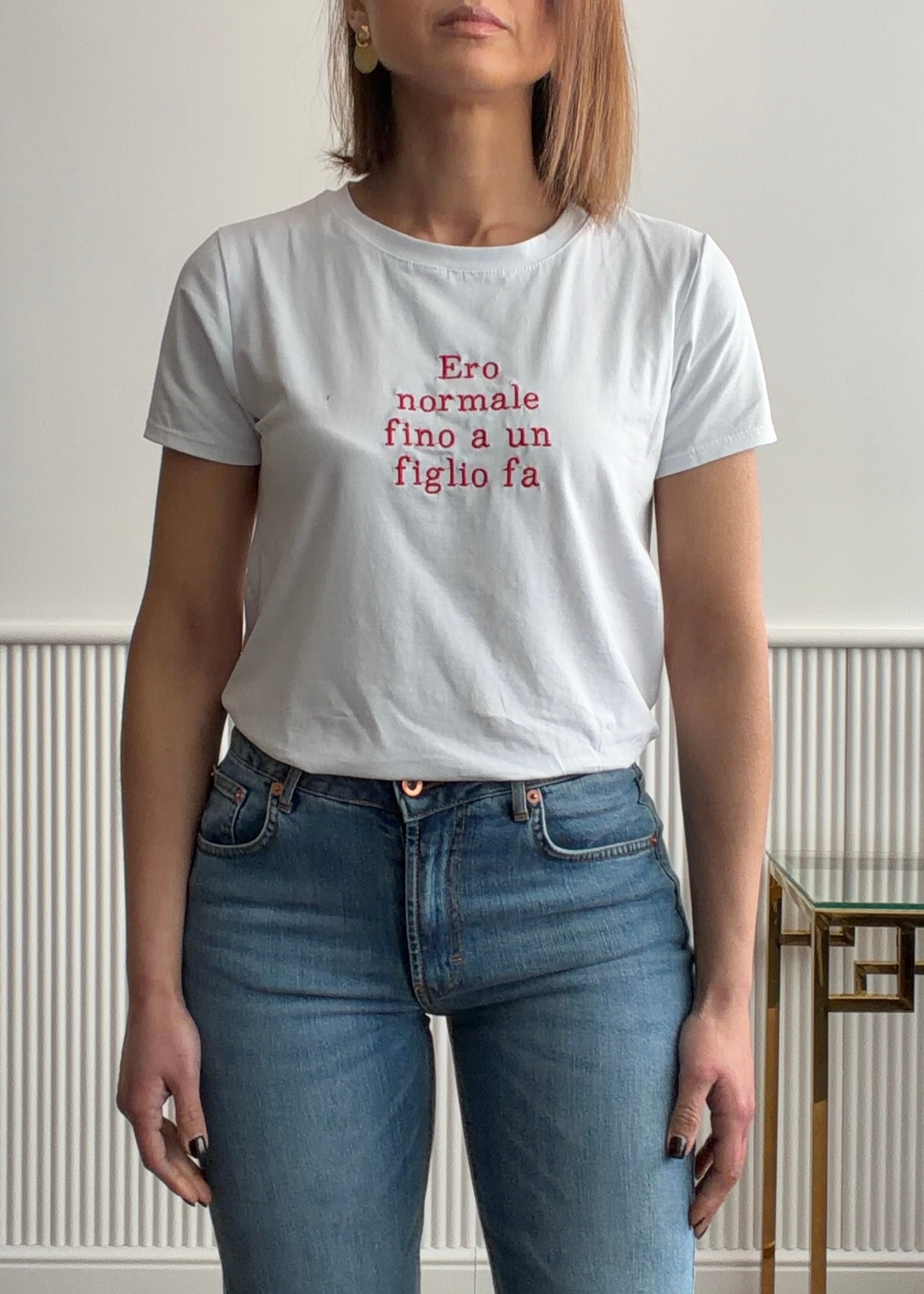 12550 - T-SHIRT ERO NORMALE FINO AD UNFIGLIO FA