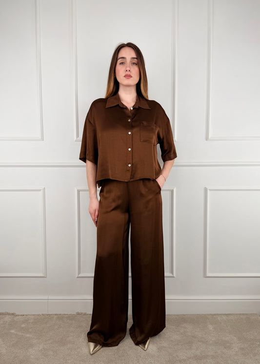 FLC206 - MY-D PANTALONE PALAZZO IN VISCOSA