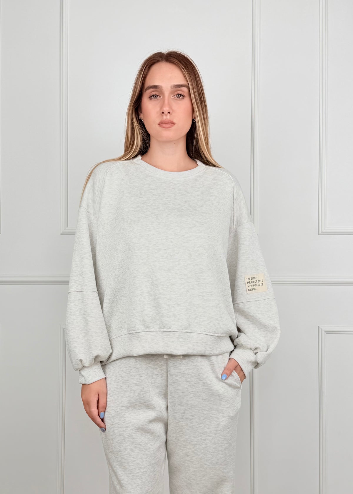 R50137 - COMPLETO MAGLIA E PANTALONE IN SCUBA