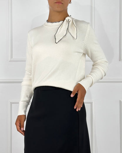 4802 - MAGLIA CON FIOCCO