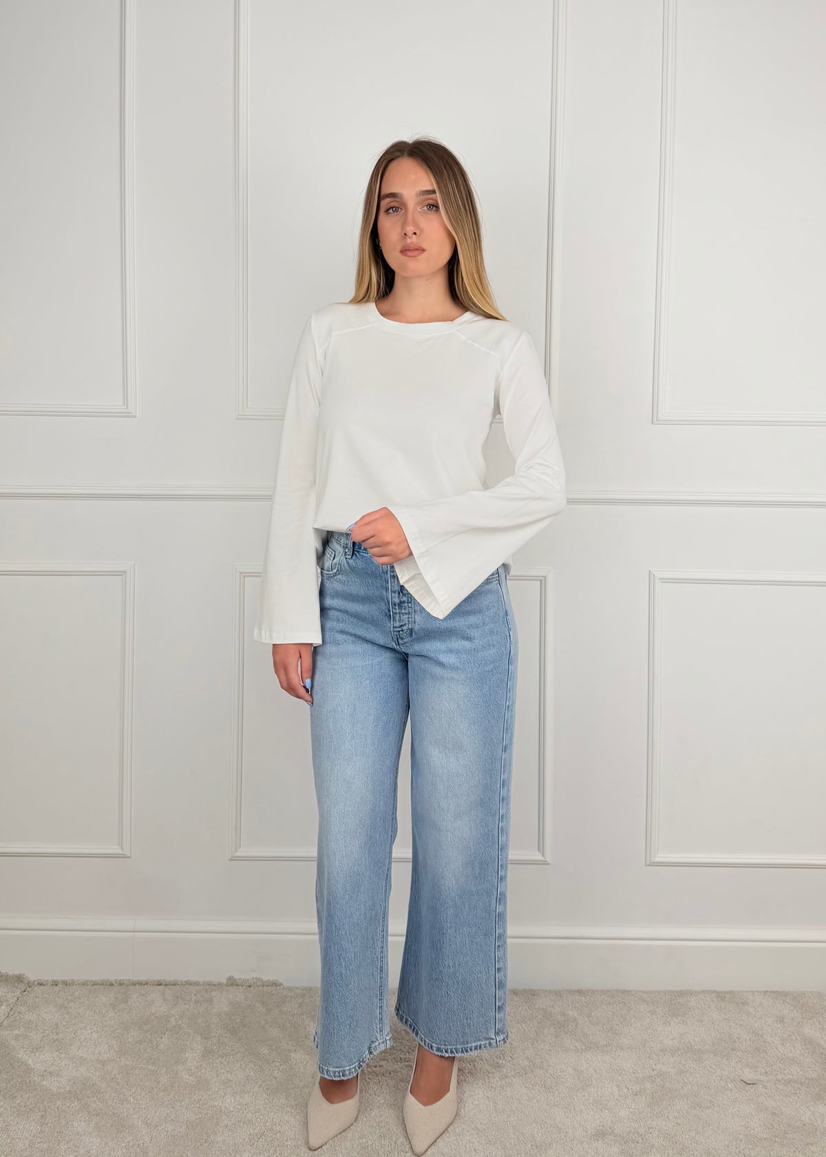 OG02317 - MY-D T-SHIRT MANICA LUNGA A CAMPANA