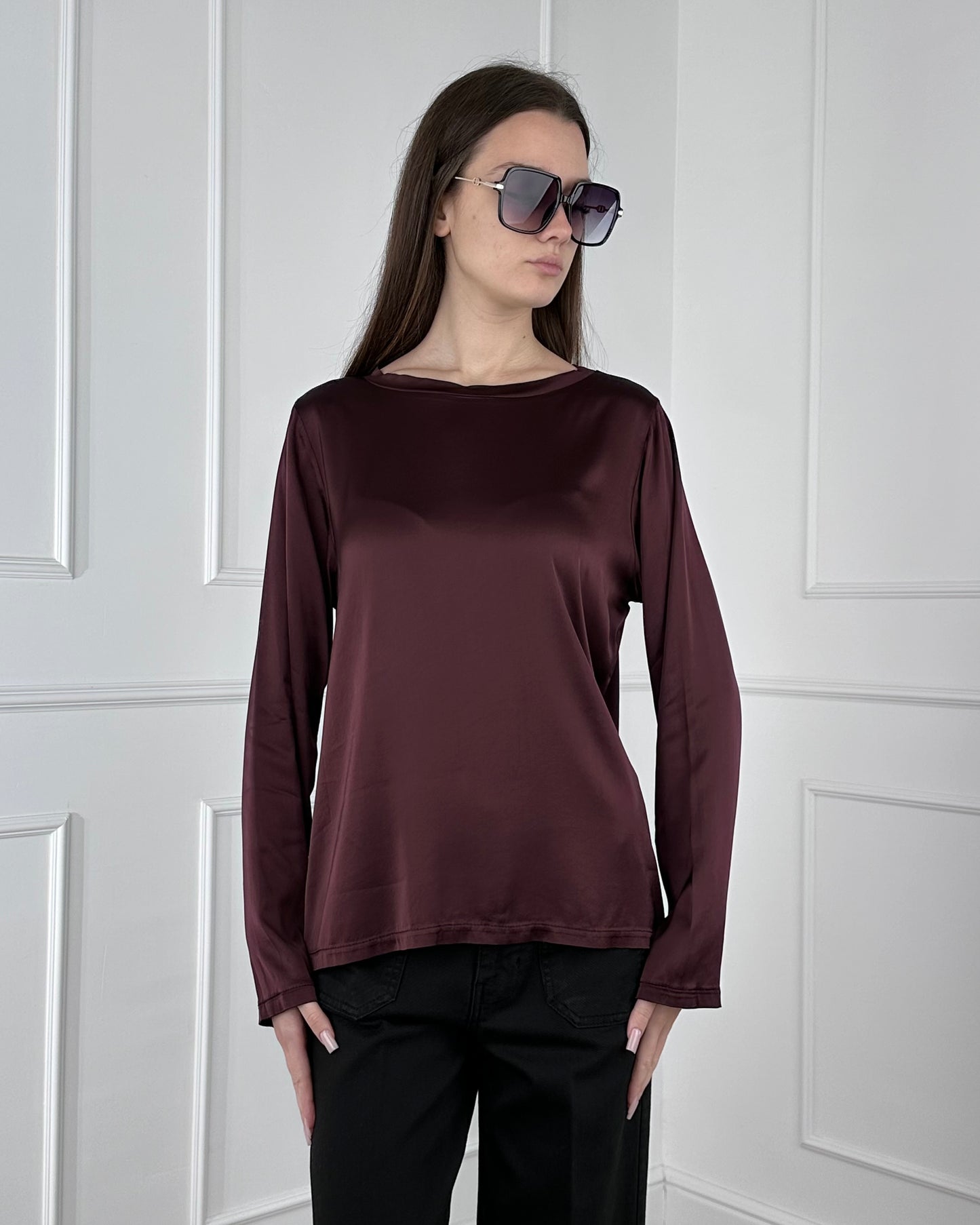 C049B97Q - TENSIONE IN BLUSA IN VISCOSA