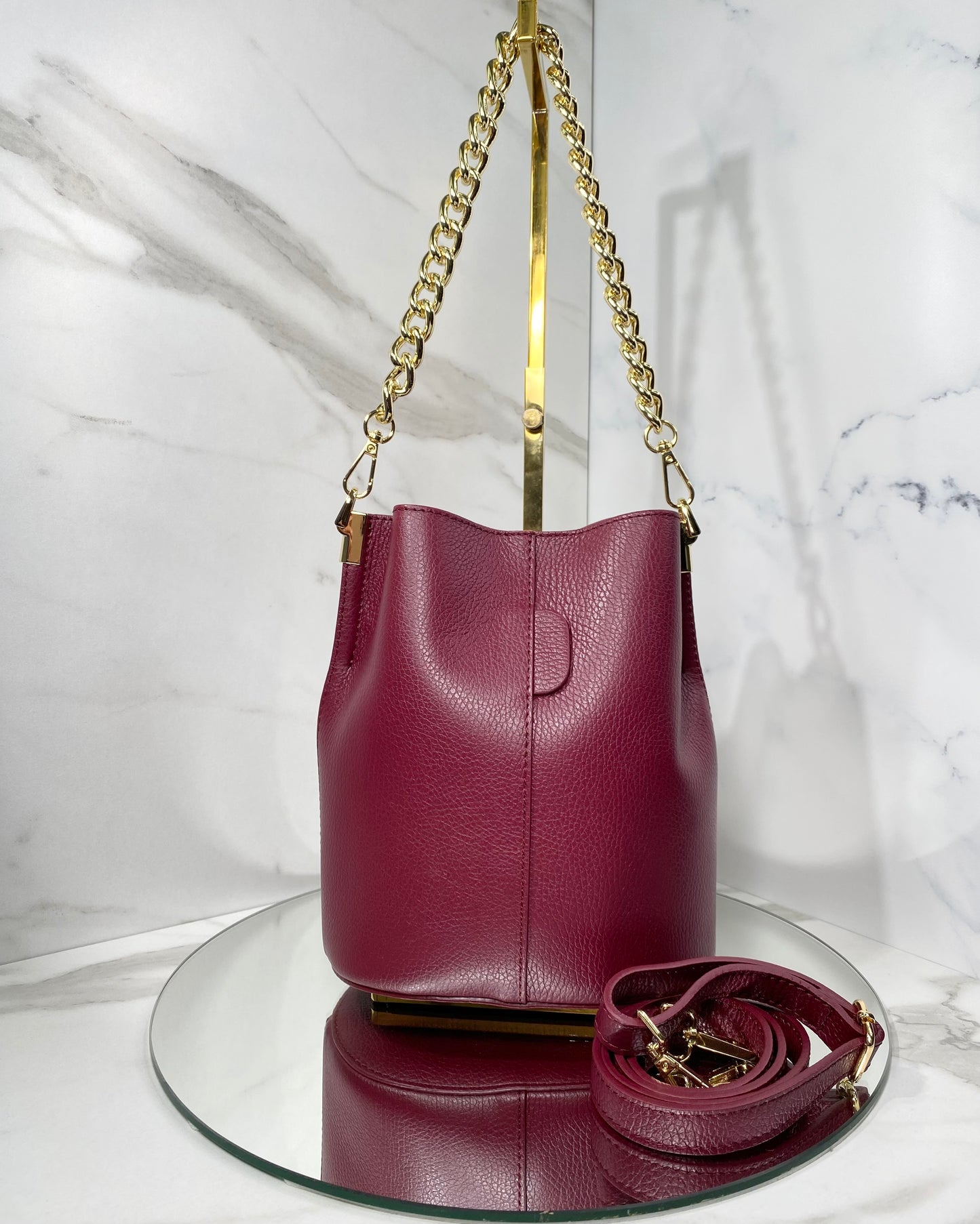 BRS488 - BRS488 BORSA SECCHIELLO VERA PELLE