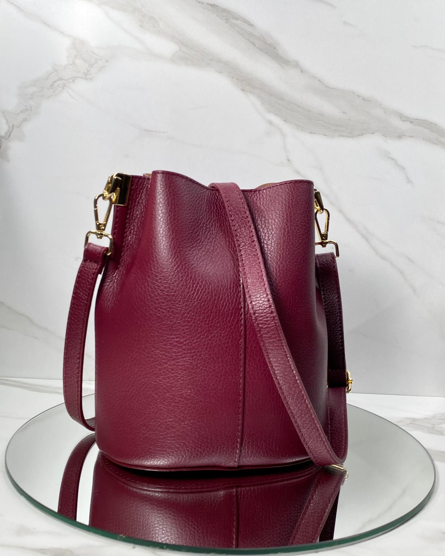 BRS488 - BRS488 BORSA SECCHIELLO VERA PELLE