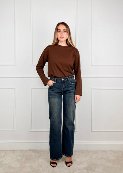 PVDT3672T - MY-D DENIM STRAIGHT WASHED