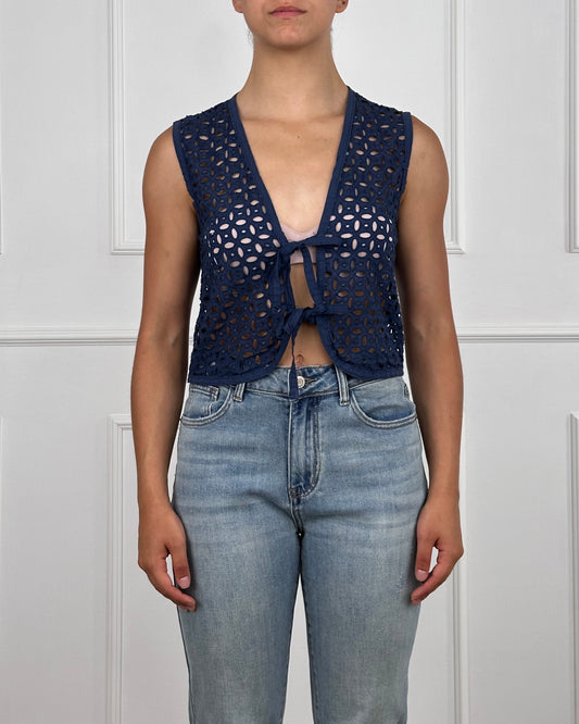 N1629 - N1629 GILET TRAFORATO