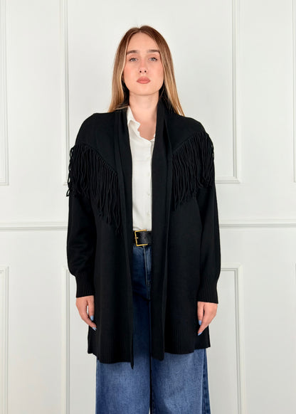 Q367373 - CARDIGAN CON FRANGE