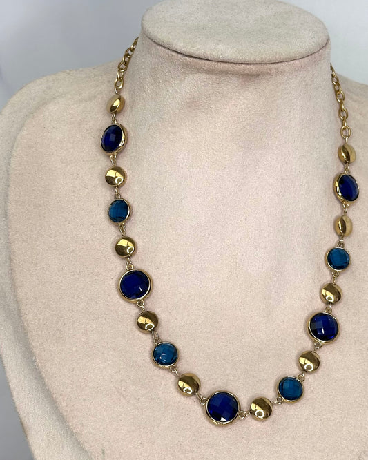 CLN28 COLLANA SFERA PIATTA