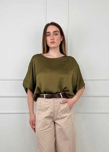 G434B05Q - TENSIONE IN BLUSA IN VISCOSA CON BOTTONI