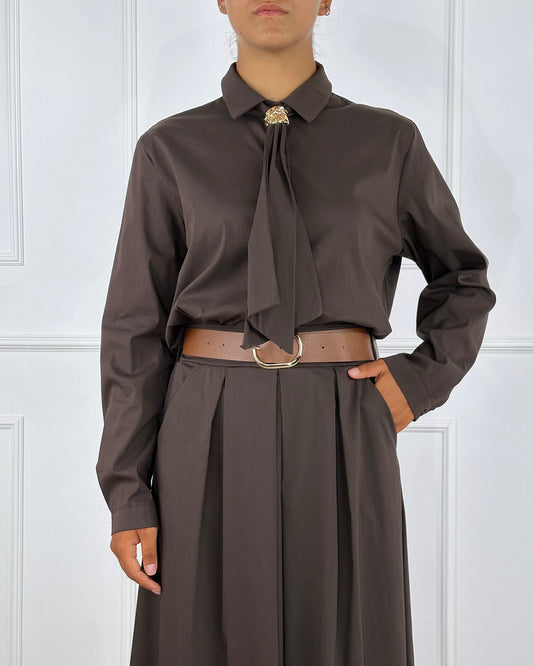 71025 - CAMICIA CON CRAVATTINO