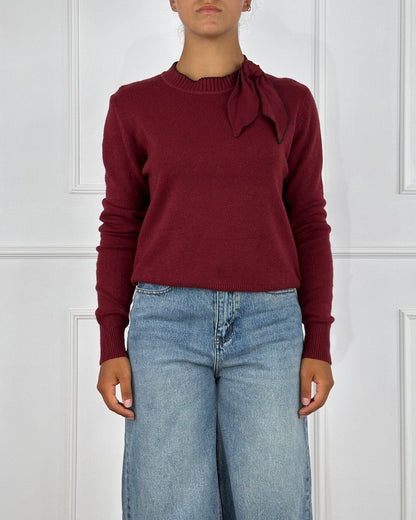 4802 - MAGLIA CON FIOCCO