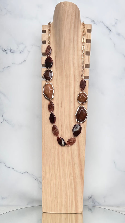 CLN10 COLLANA PIETRE