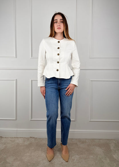 26B4366 - TENSIONE IN GIACCA IN COTONE SFIANCATA