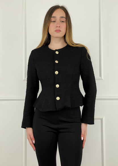 26B4446 - TENSIONE IN GIACCA BOUCLÈ AVVITATA