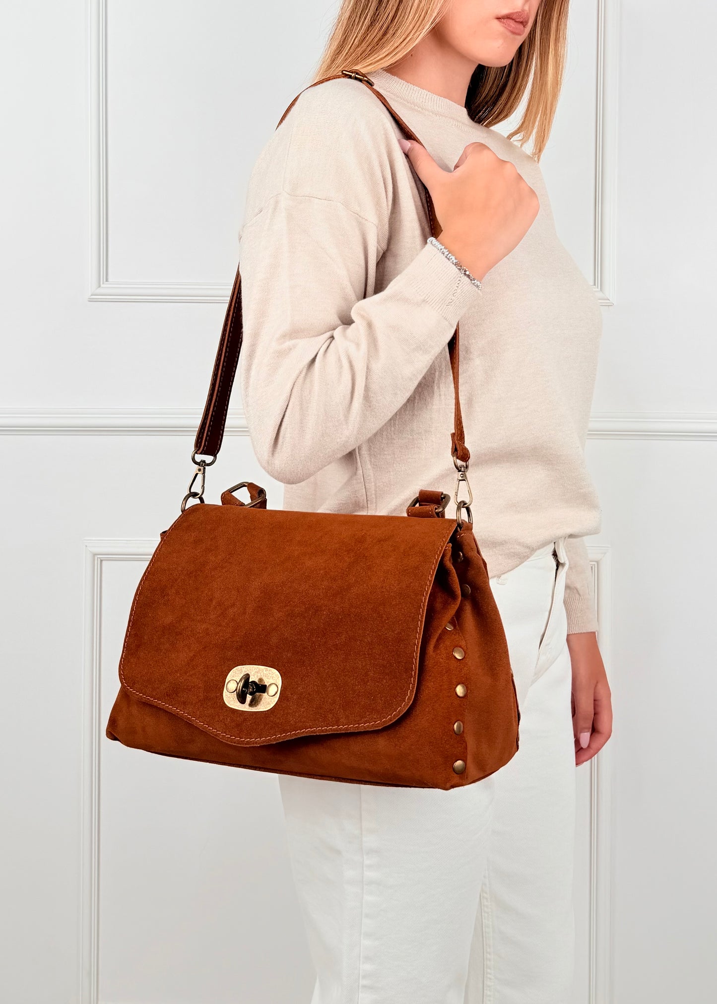 BRS. BORSA LAUREN - VERA PELLE SUEDE
