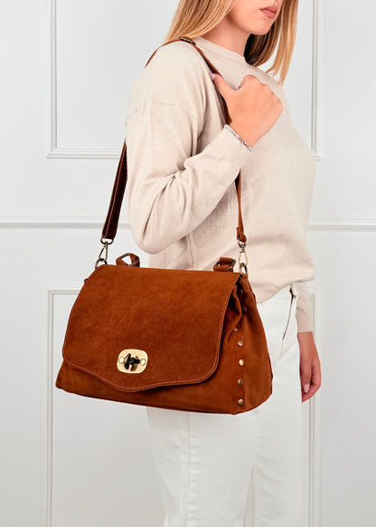 BRS. BORSA LAUREN - VERA PELLE SUEDE